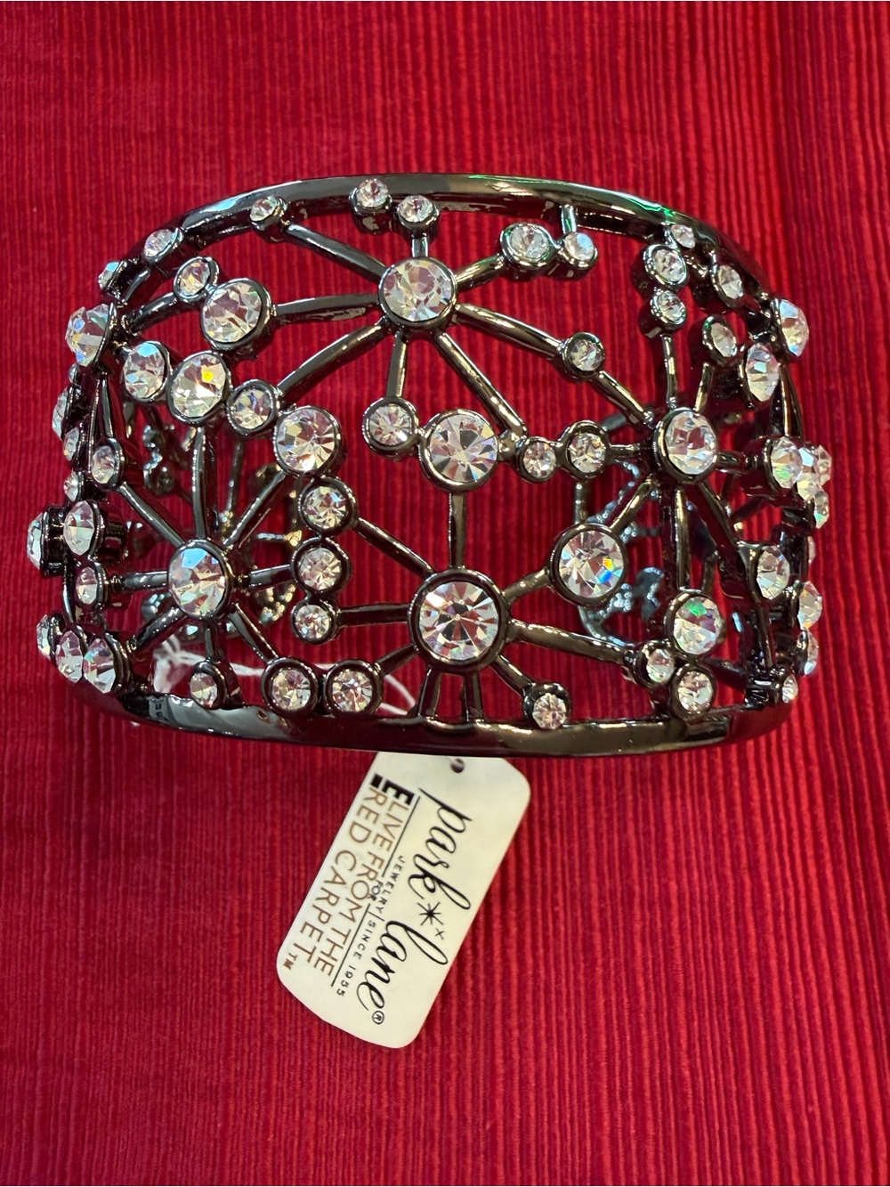 Park Lane Red Carpet Crystal Cuff Bracelet NWT